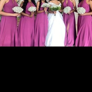 Bridesmaids dresses, 6 pieces